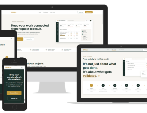 Featured image for Opsilia Website Design